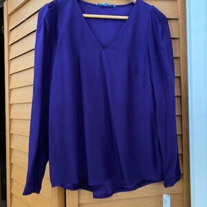 ANTONIO MELANI SILK BLOUSE SIZE XS MOUNUT BALMAL NEW W/TAG